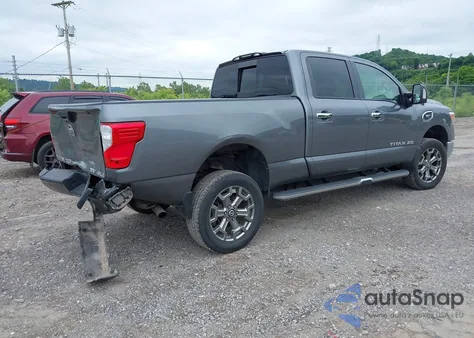 2018 Nissan Titan Xd Sv Gas from USA, damaged, VIN 1N6AA1F43JN530966